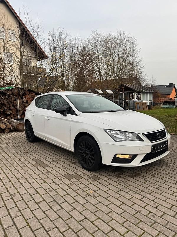 Usata Seat Leon 116 CV (85 kW) 2017 Bianco Berlina