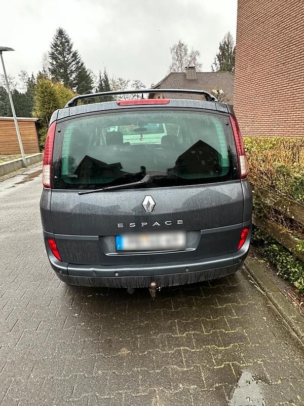 Gebraucht Renault Espace 173 PS (127 kW) 2011 Schwarz Van / Kleinbus