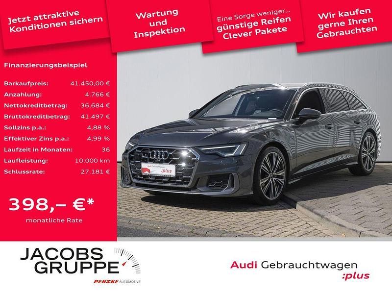 Grau Gebraucht 2024 Audi A6 S-Line Kombi | 41.450 € (Guter Preis) - Bild 1/4