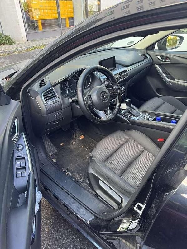Schwarz Gebraucht 2015 Mazda 6 Exclusive-Line Kombi | 8.500 € (Guter Preis) - Bild 1/4