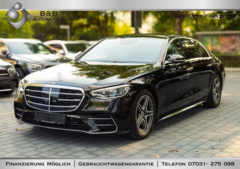 Schwarz Gebraucht 2023 Mercedes S580 Limousine | 114.990 € (Fairer Preis) - Bild 1/4