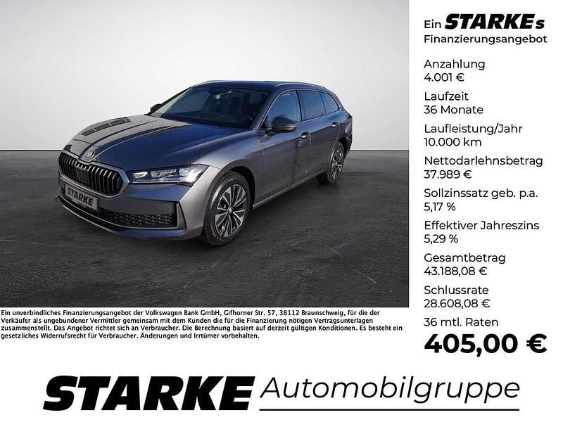 Graphitegrau metallic Neu 2026 Skoda Superb Selection Kombi | 41.990 € (Superpreis) - Bild 1/4