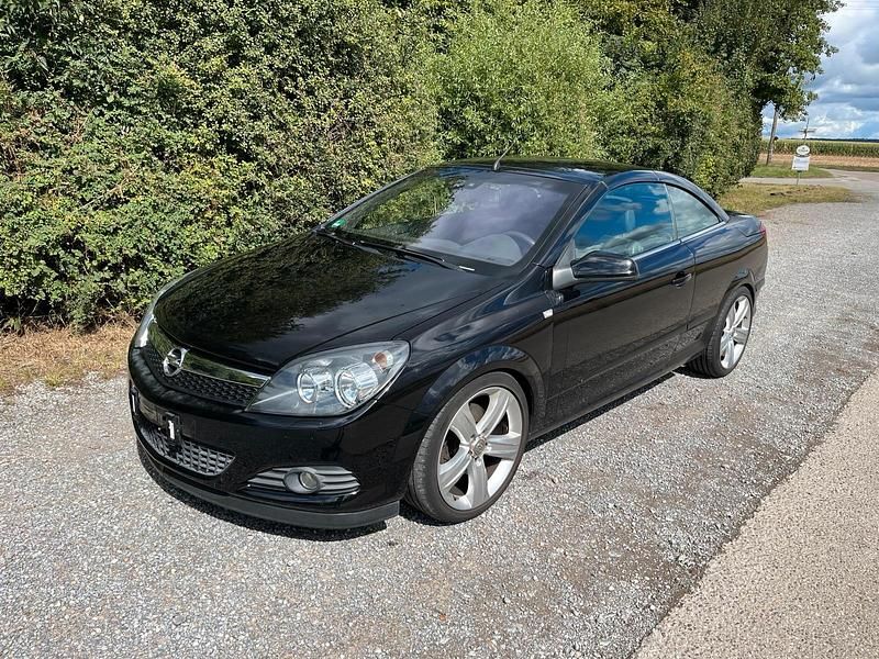 Schwarz Gebraucht 2008 Opel Astra Cabriolet Cabrio | 2.800 € (Superpreis) - Bild 1/4