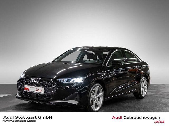 Mythosschwarz metallic Gebraucht 2025 Audi A3 Advanced Plus Limousine | 34.920 € (Teuer) - Bild 1/4
