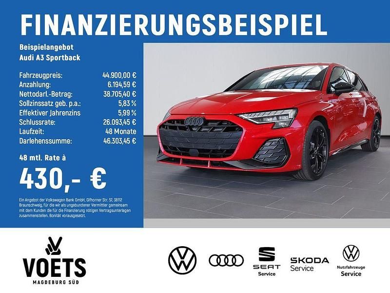 Gebraucht Audi A3 S-Line 150 PS (110 kW) 2025 Rot Limousine