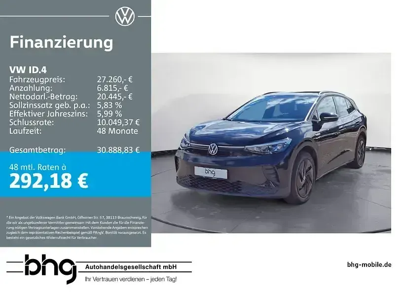 Gebraucht VW ID.4 Pro 150 kW (204 PS) 2023 SUV
