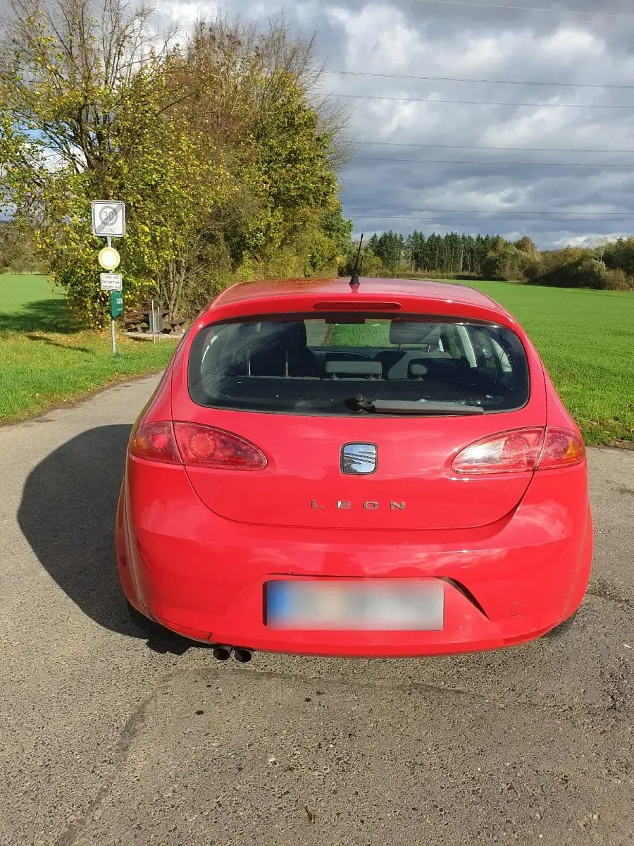 Gebraucht Seat Leon Style 160 PS (117 kW) 2009 Rot Kleinwagen