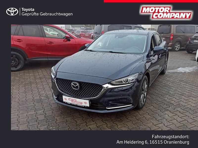 Blau Gebraucht 2019 Mazda 6 Exclusive-Line Limousine | 20.990 € (Superpreis) - Bild 1/4