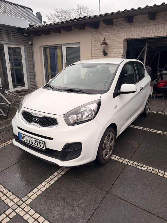 Weiß Gebraucht 2014 Kia Picanto Kleinwagen | 4.884 € (Fairer Preis) - Bild 1/4