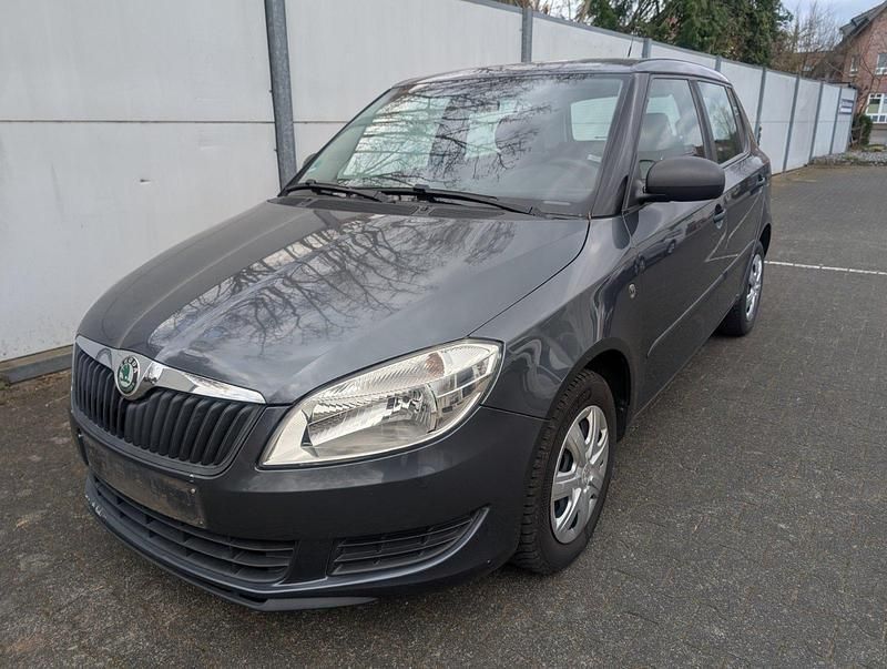 Grau Gebraucht 2010 Skoda Fabia Kleinwagen | 2.999 € - Bild 1/4