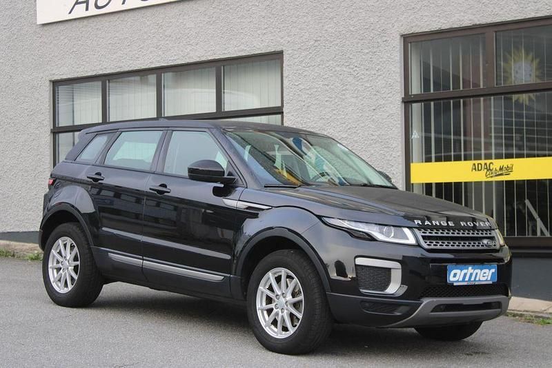 Schwarz Gebraucht 2017 Land Rover Range Rover evoque Pure SUV | 13.500 € (Superpreis) - Bild 1/4
