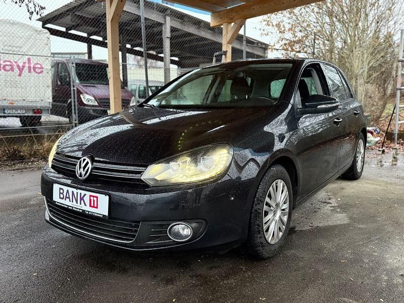 Schwarz Gebraucht 2012 VW Golf VI Highline Limousine | 8.480 € (Etwas zu teuer) - Bild 1/4