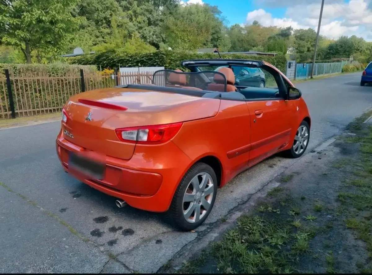 Gebraucht Mitsubishi Colt 109 PS (80 kW) 2006 Orange Cabrio