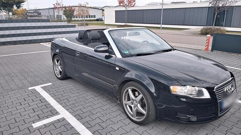 Schwarz Gebraucht 2007 Audi A4 Cabriolet Cabrio | 6.800 € (Guter Preis) - Bild 1/4