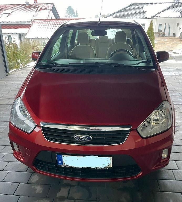 Gebraucht Ford C-MAX Ghia 110 PS (80 kW) 2009 Rot Van / Kleinbus