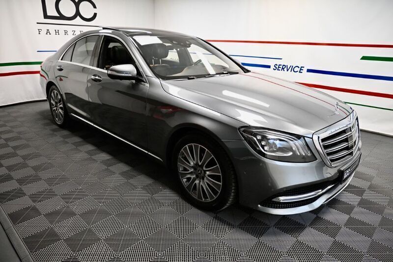 Selenitgrau metallic (metallic) Gebraucht 2018 Mercedes S450 Limousine | 51.000 € (Superpreis) - Bild 1/4