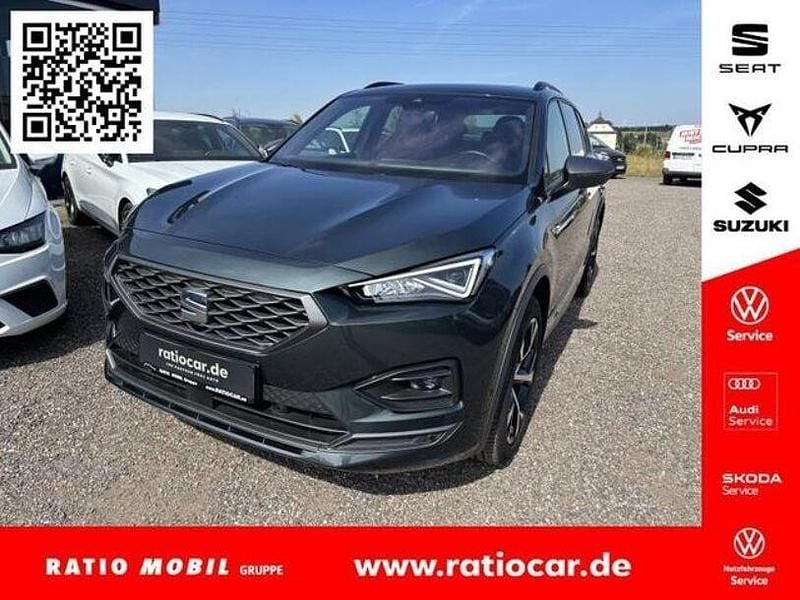 Gebraucht Seat Tarraco FR 150 PS (110 kW) 2022 Dark camouflage green metallic SUV