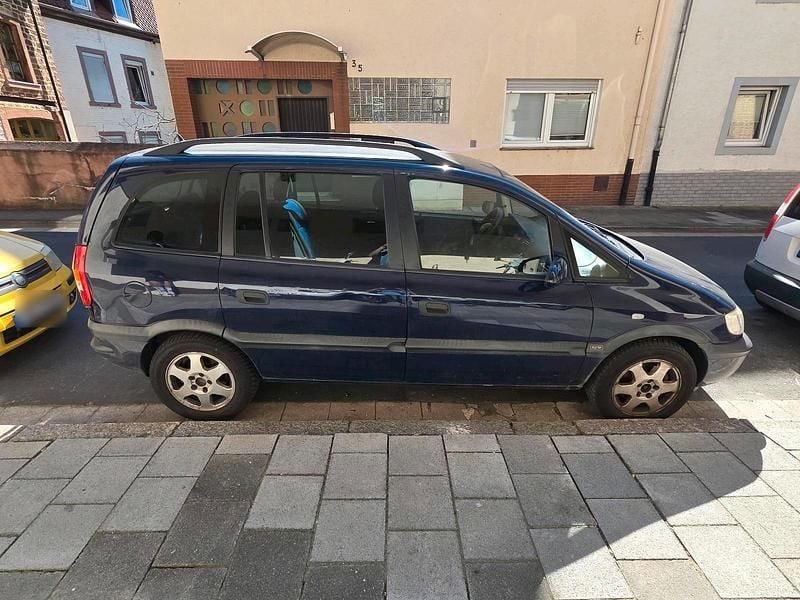 Gebraucht Opel Zafira 2002 Blau Van / Kleinbus