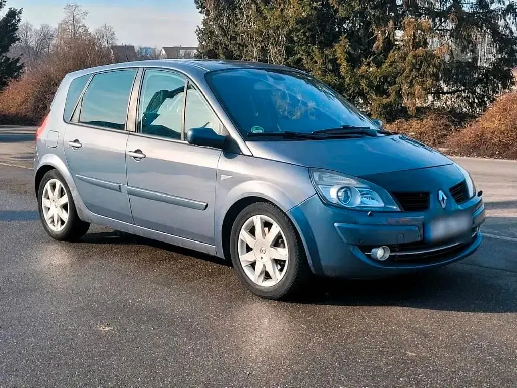 Gebraucht Renault Scénic II 150 PS (110 kW) 2008 Blau Van / Kleinbus