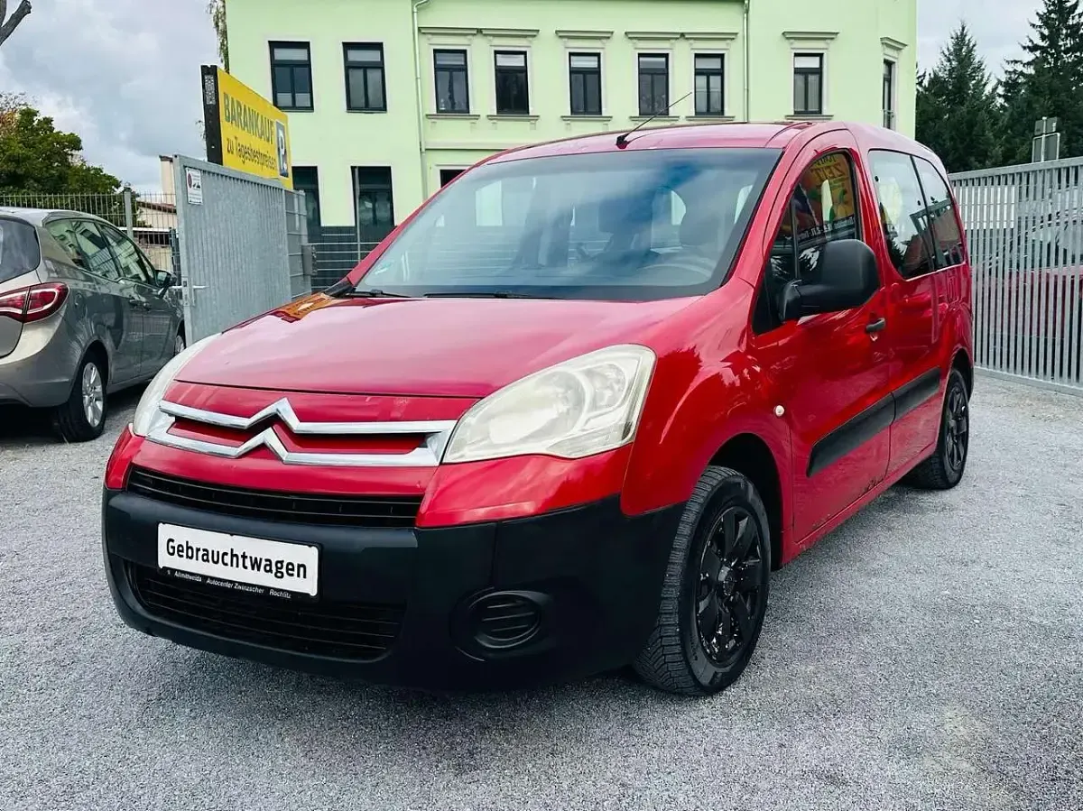 Gebraucht Citroën Berlingo Advance 90 PS (66 kW) 2010 Rouge ardent Van / Kleinbus