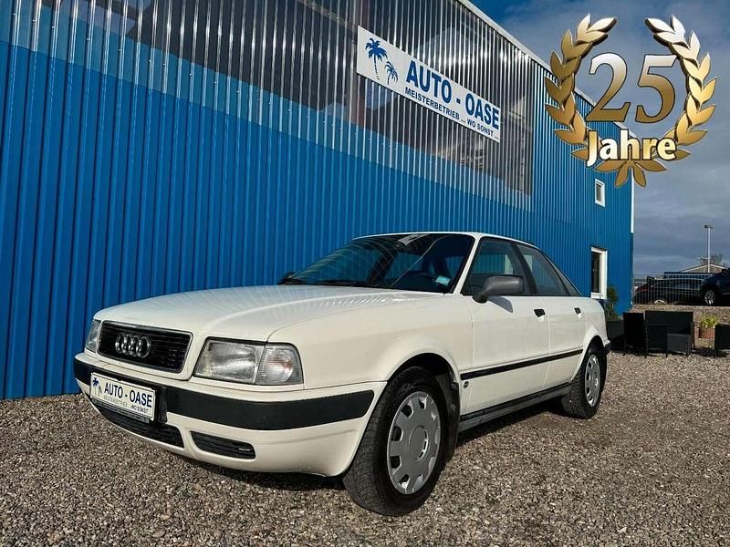 Weiß Gebraucht 1992 Audi 80 Limousine | 4.990 € - Bild 1/3