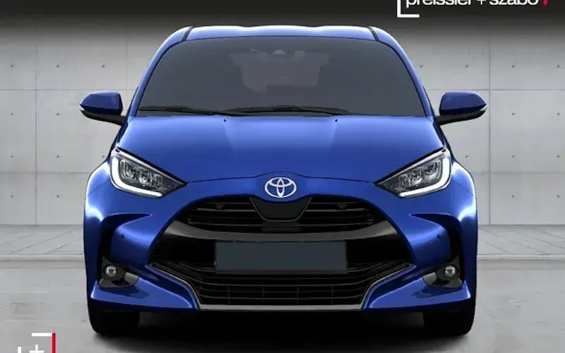 Neu Toyota Yaris Hybrid Style 130 PS (95 kW) 2026 Blau Limousine