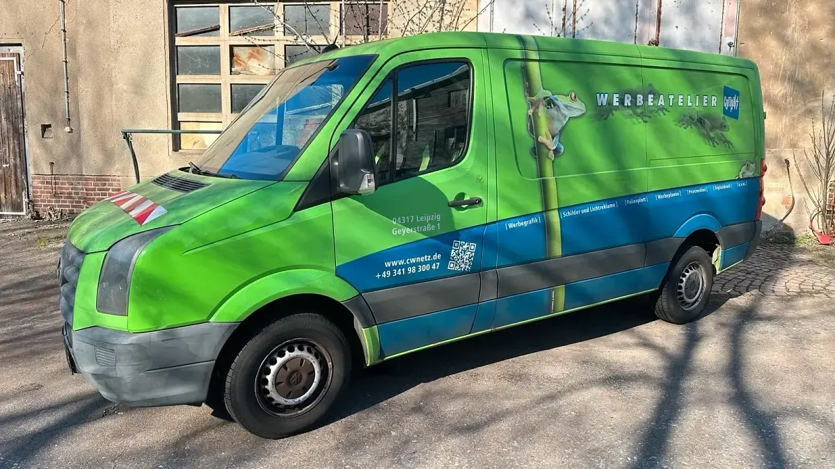 Gebraucht VW Crafter 109 PS (80 kW) 2008 Grün Van
