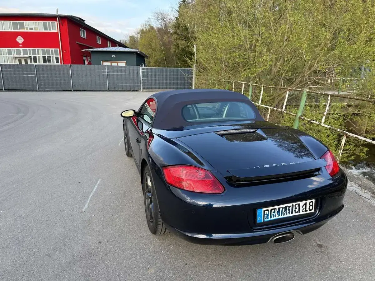 Brugt Porsche Boxster 239 HK (175 kW) 2005 Blå Cabriolet