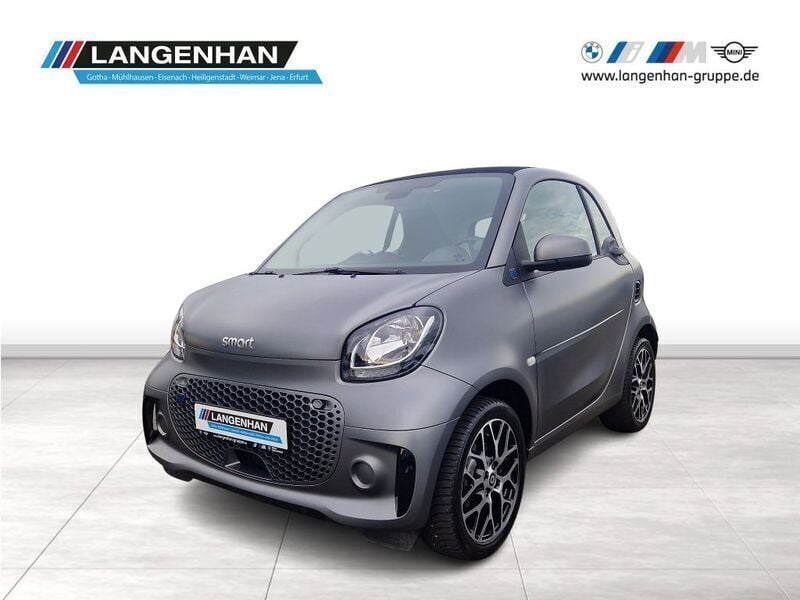 Grau Gebraucht 2021 Smart ForTwo Electric Drive Prime Coupé | 10.825 € (Fairer Preis) - Bild 1/4