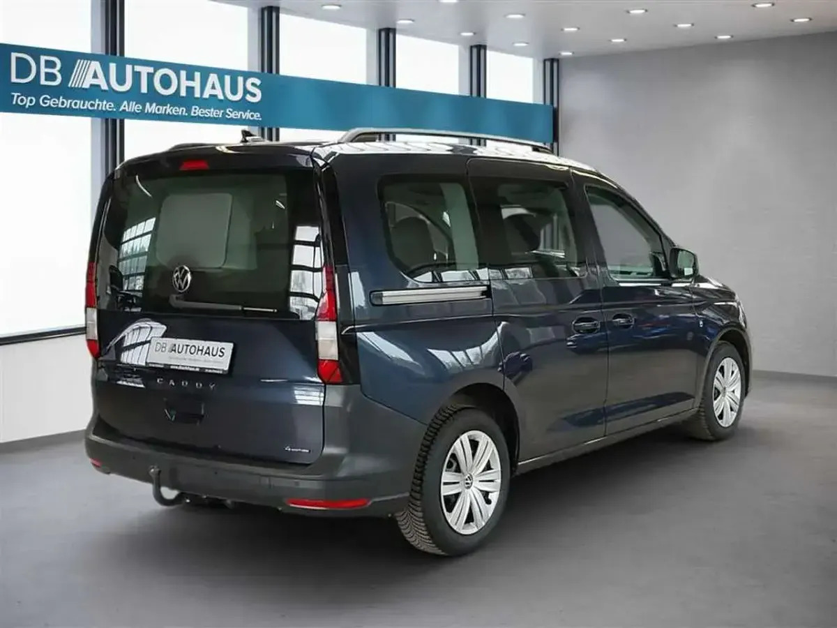 Gebraucht VW Caddy 122 PS (89 kW) 2022 Blau Van / Kleinbus