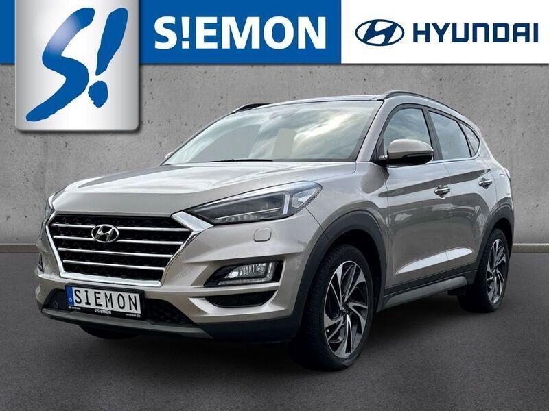 Beige Gebraucht 2020 Hyundai Tucson Premium SUV | 26.430 € (Fairer Preis) - Bild 1/4