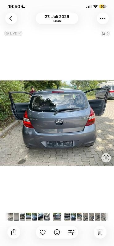 Gebraucht Hyundai i20 77 PS (56 kW) 2009 Grau Kleinwagen