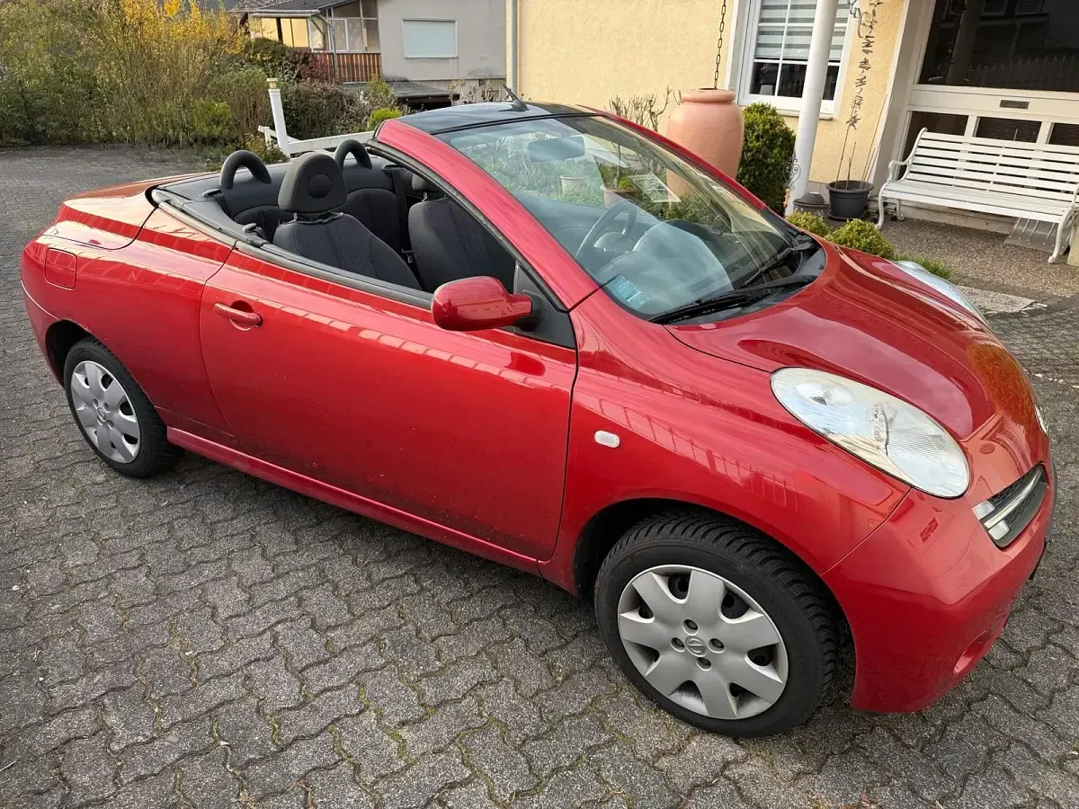 Gebraucht Nissan Micra C+C 88 PS (64 kW) 2006 Rot Cabrio