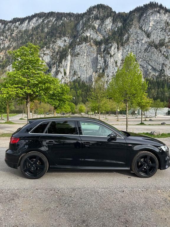 Usata Audi A3 Design 150 CV (110 kW) 2017 Nero Berlina