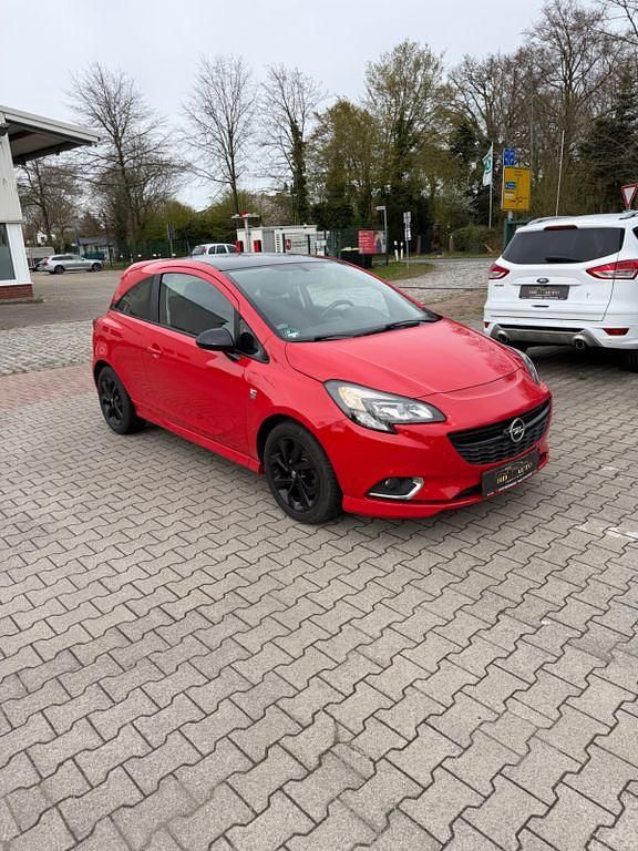 Gebraucht Opel Corsa Color Edition 101 PS (74 kW) 2015 Rot Kleinwagen