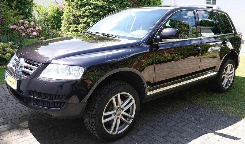 Schwarz Gebraucht 2005 VW Touareg SUV | 9.999 € (Teuer) - Bild 1/4