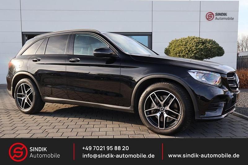 Schwarz Gebraucht 2019 Mercedes GLC350 AMG SUV | 32.290 € (Fairer Preis) - Bild 1/4