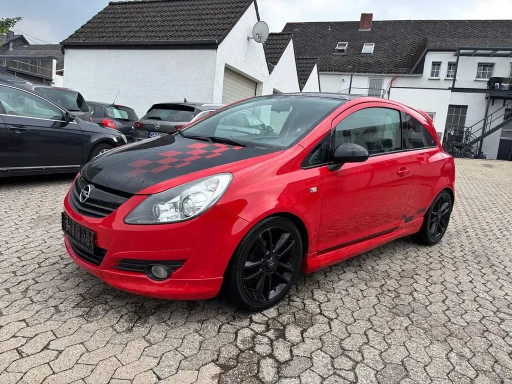 Gebraucht Opel Corsa 87 PS (63 kW) 2010 Rot Kleinwagen