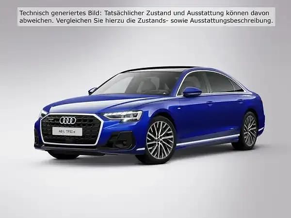 Ultrablau metallic Gebraucht 2023 Audi A8 Ambiente Limousine | 64.900 € (Fairer Preis) - Bild 1/4