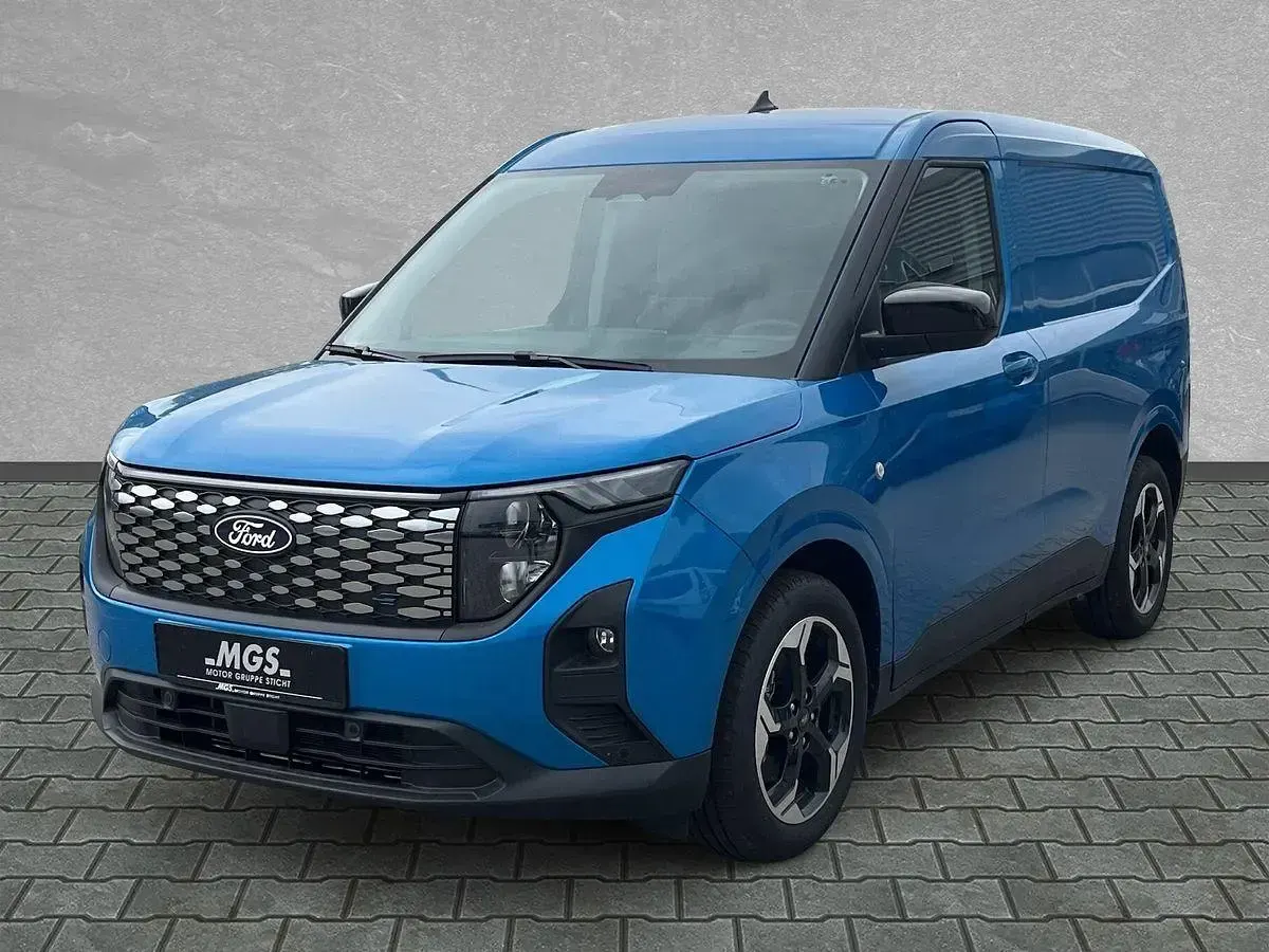 Neu Ford Courier Limited 100 kW (136 PS) 2025 Digital aqua blue metallic Van / Kleinbus