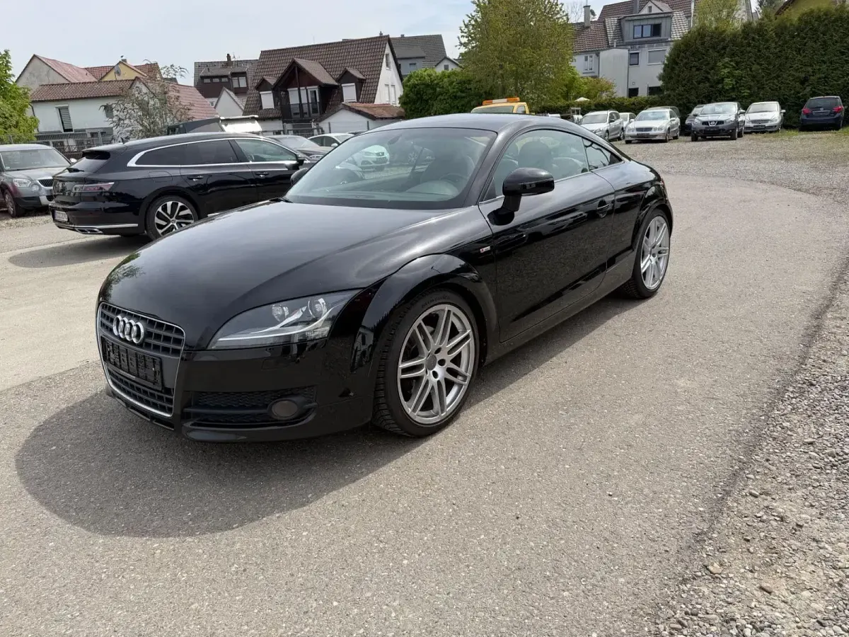 Second-hand Audi TT S-Line 200 CP (147 kW) 2008 Negru Coupe