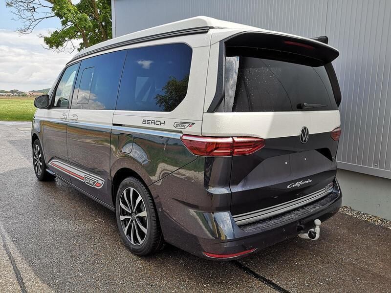 Neu VW T7 Beach 150 PS (110 kW) 2025 Monosilber metallic / energeticorange metallic Van