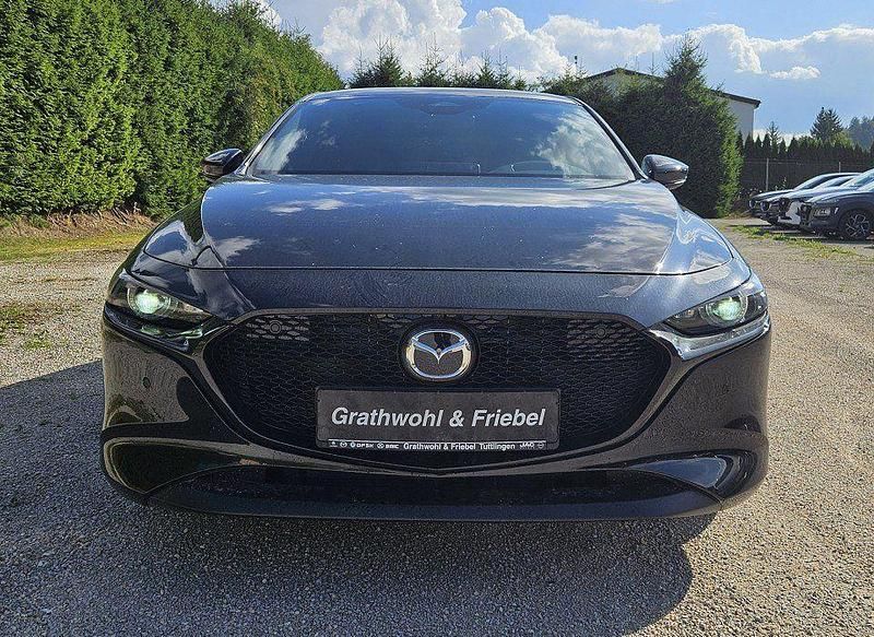 Neu Mazda 3 Exclusive-Line 186 PS (136 kW) 2025 Jet black Limousine