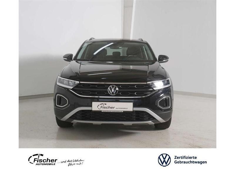 Schwarz Gebraucht 2024 VW T-Roc Life SUV | 22.440 € (Guter Preis) - Bild 1/3