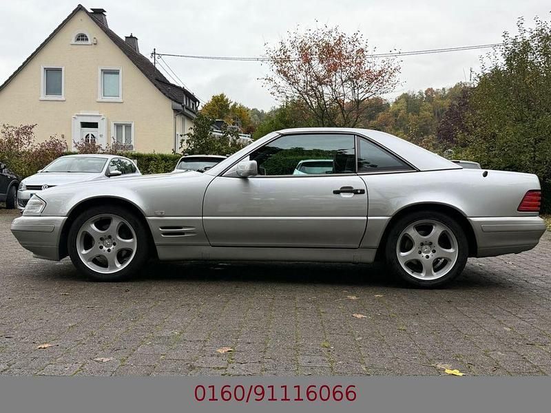 Gebraucht Mercedes SL320 231 PS (169 kW) 1997 Silber Cabrio