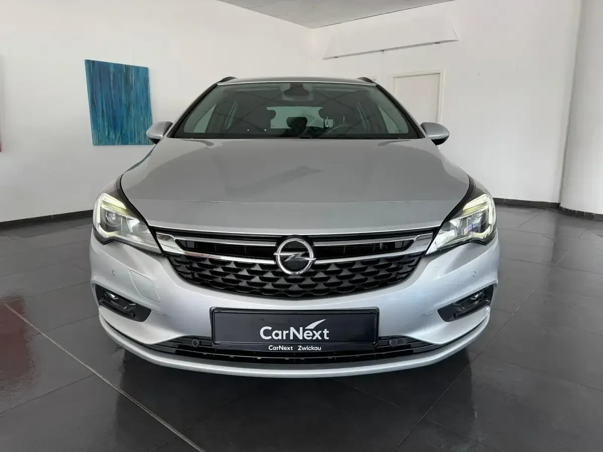 Gebraucht Opel Astra Business 105 PS (77 kW) 2019 Silber Kombi