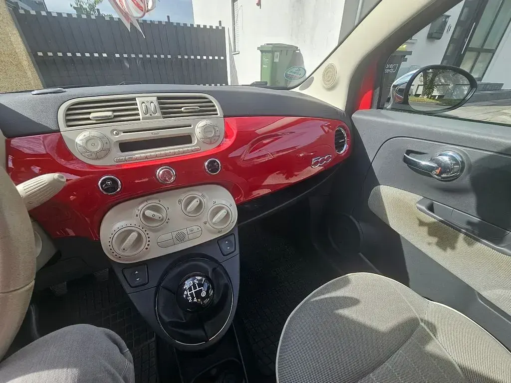 Gebraucht Fiat 500 Lounge 69 PS (50 kW) 2013 Rot Kleinwagen