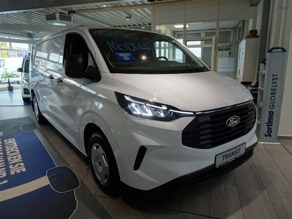Nouvelle Ford Transit Custom Trend 232 ch (170 kW) 2025 Blanc Monospace