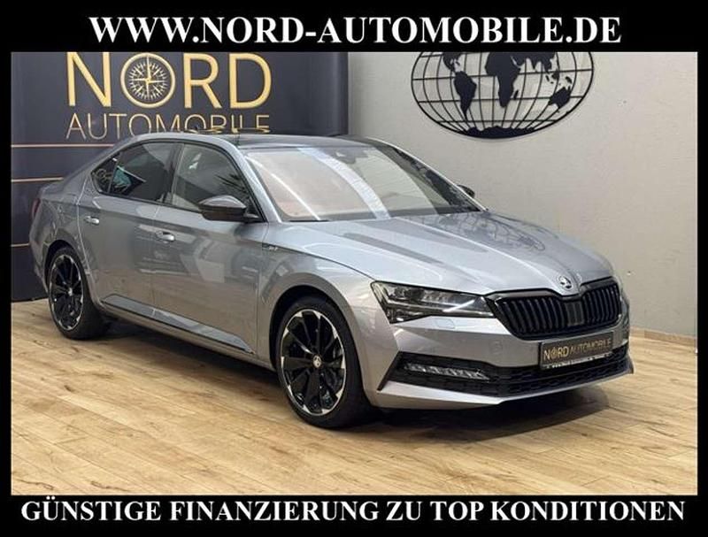 Gebraucht Skoda Superb SportLine 280 PS (205 kW) 2021 Business grau metallic (metallic) Limousine