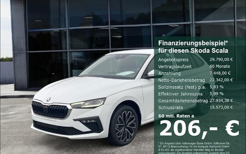 Weiß Neu 2025 Skoda Scala Tour Kleinwagen | 29.790 € (Teuer) - Bild 1/4